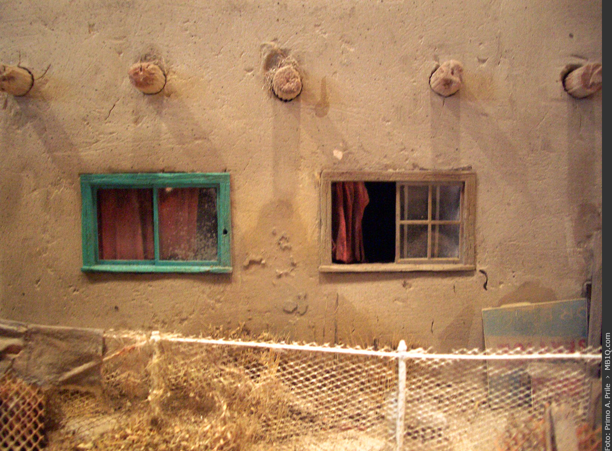 Adobe-Fassade