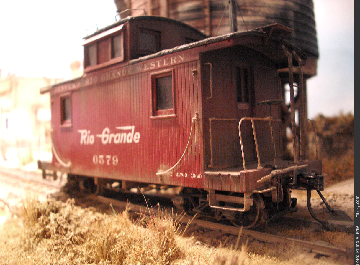 D&RGW Short Caboose #0579