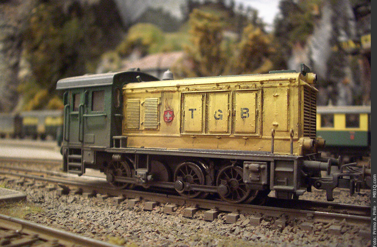 Rangierlokomotive der TGB