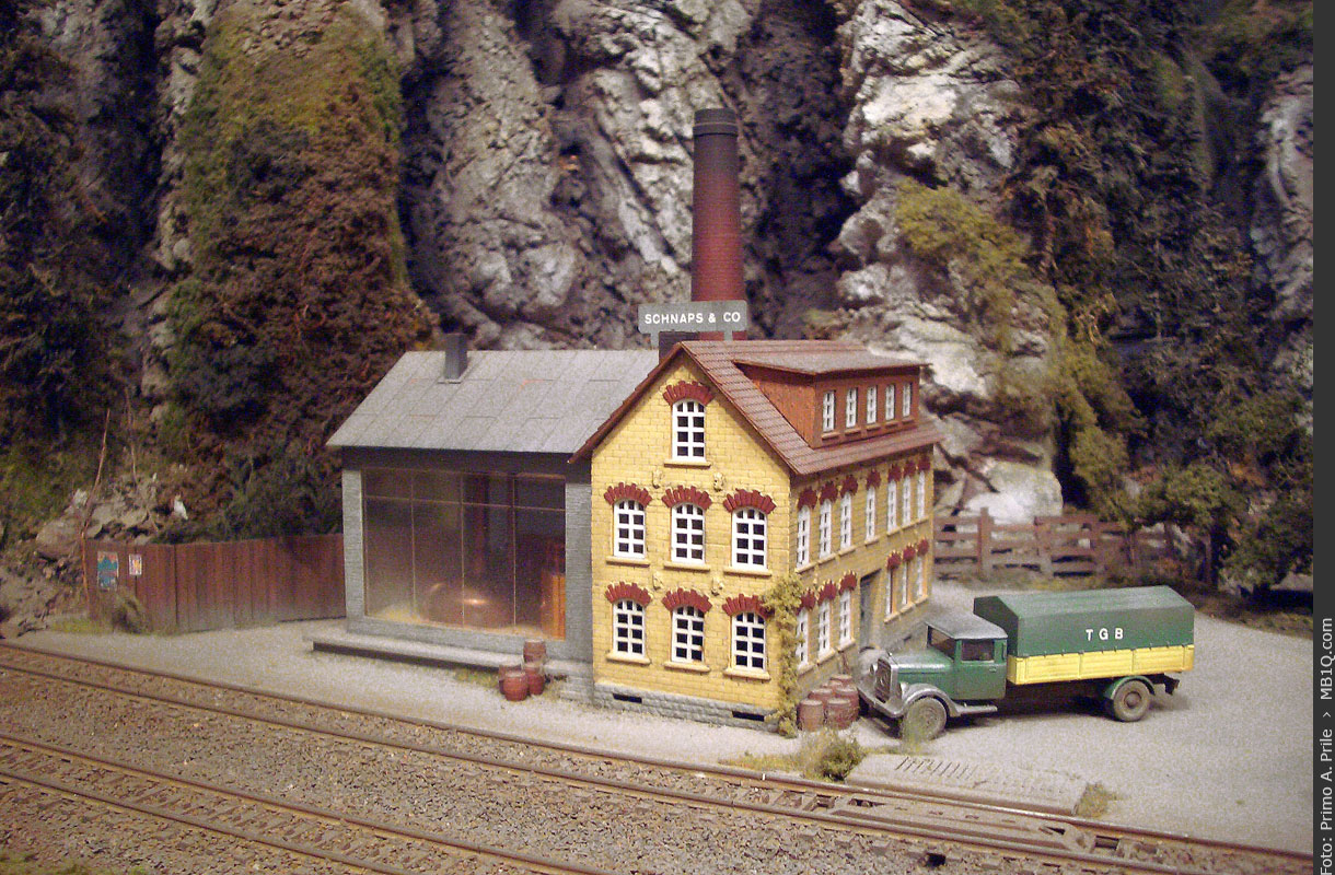 Fabrikgebäude «Schnaps & Co.» auf der TGB