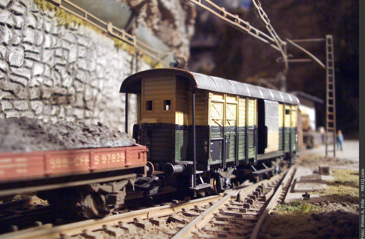 Gedeckter Güterwagen der TGB