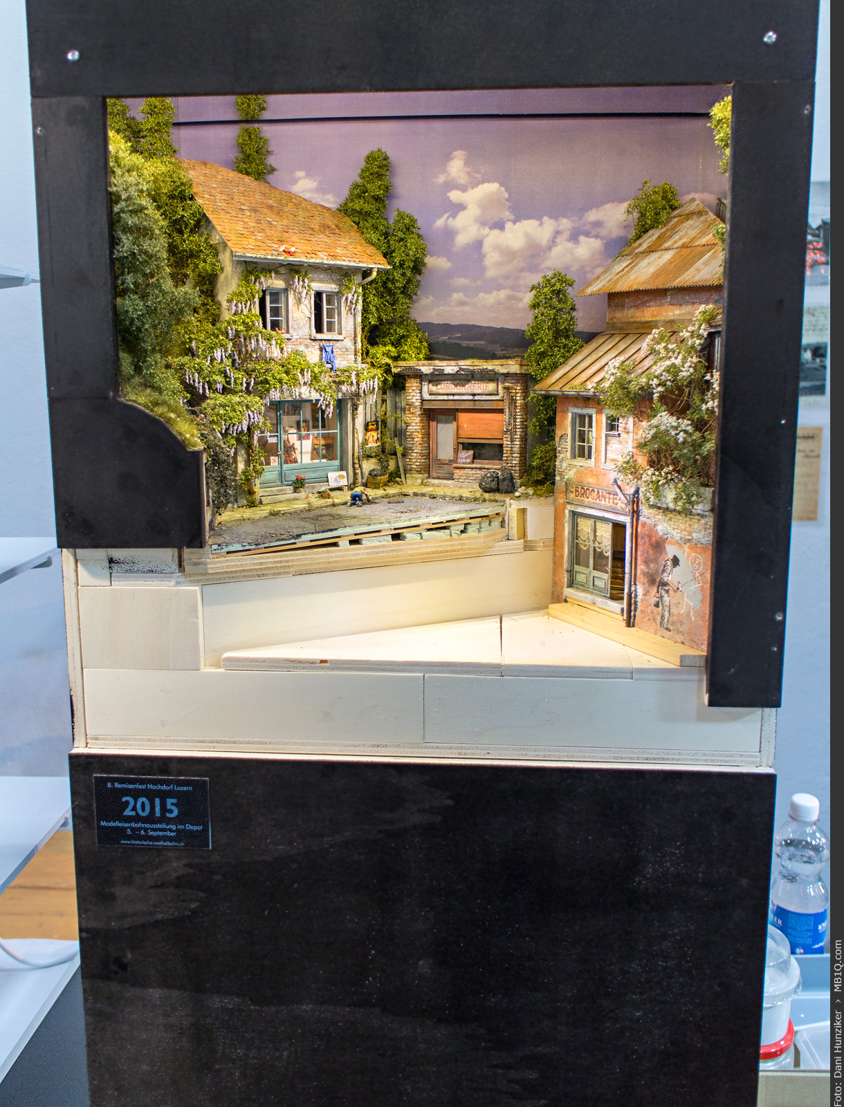 Diorama «Französische Kleinstadtszene»