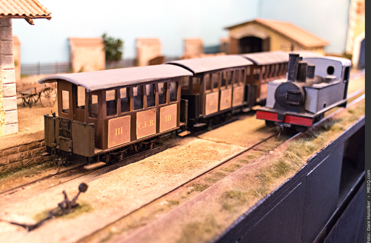 Personenwagen der Chemins de fer de Berthoud