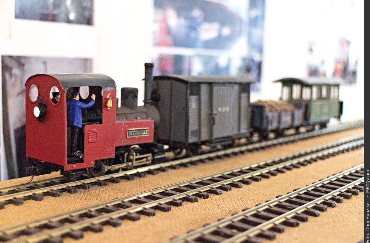 Decauville-Dampflokomotive der C.F.B.