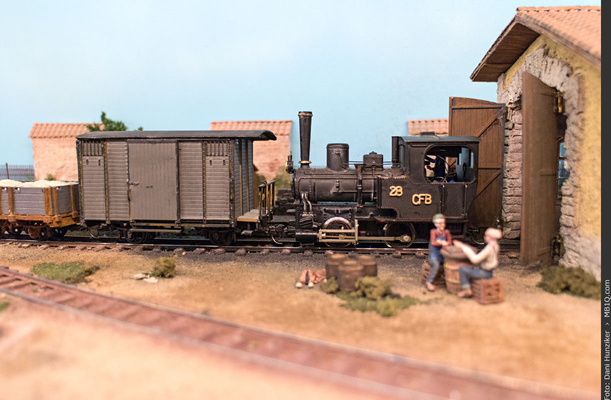 C.F.B. Dampflokomotive 28, Spur 0e