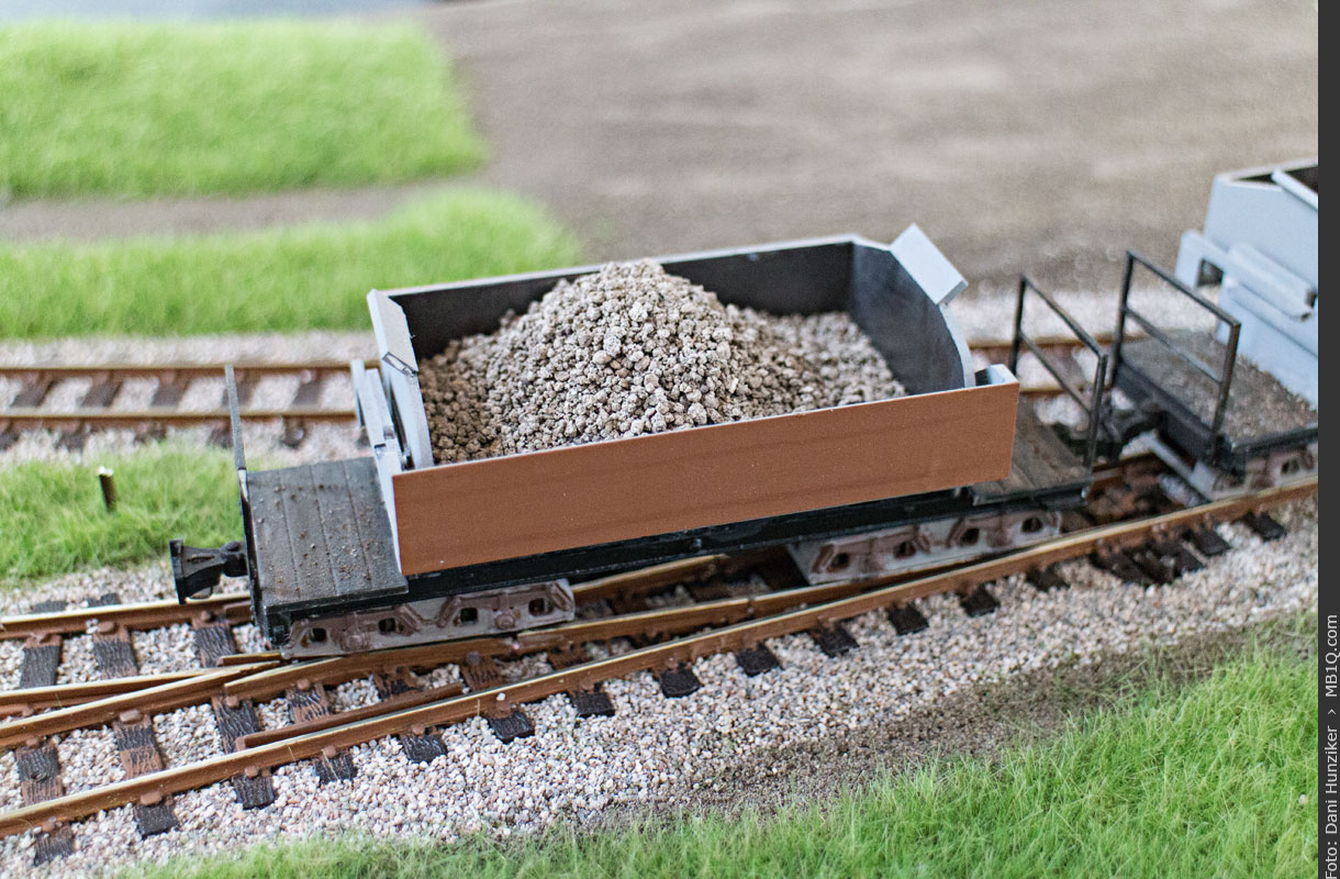 Schotterwagen, Spur 0e