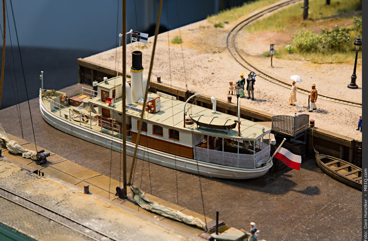 Passagierschiff «Stadt Poggelow», Massstab 1:87