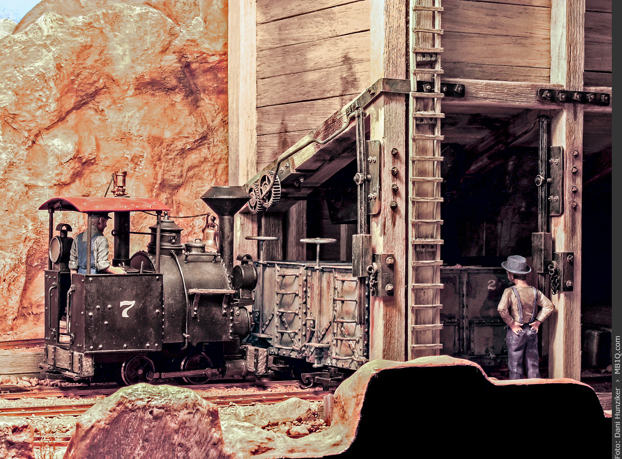 Erzverladestelle, 1/25 scale, Gn15 gauge layout