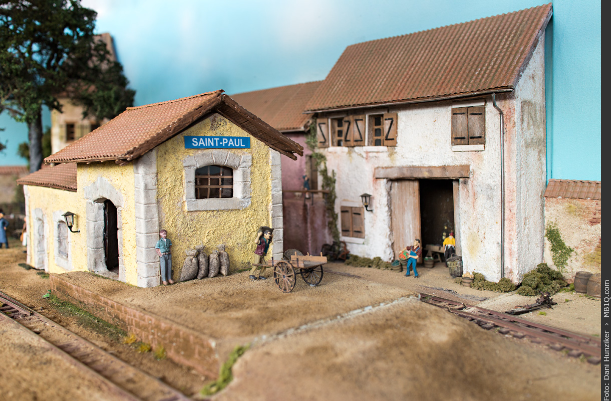 Bahnhof Saint-Paul, Chemins de fer de Berthoud (C.F.B.)