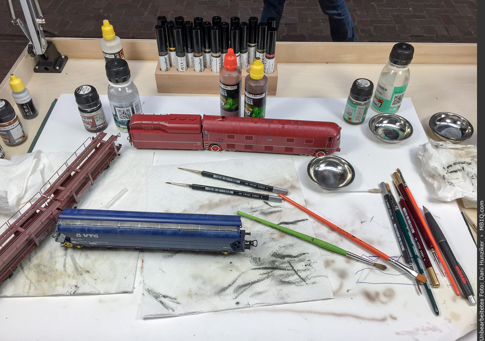 Rollmaterial verwittern › (Workshop) • H0 • Martin Welberg