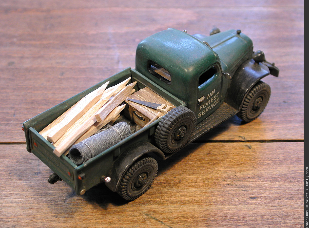 Matchbox «Models of Yesteryear»: 1946 Dodge Power Wagon WDX [YTC02-M]