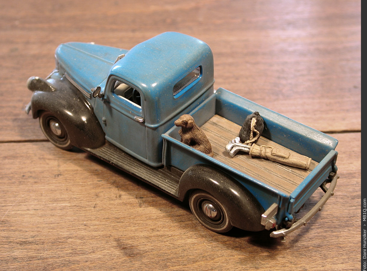 Matchbox «Models of Yesteryear»: 1941 Chevrolet Model AK 1/2 Ton Pickup [YTC01-M]