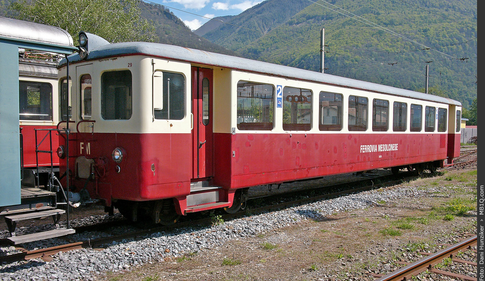 FM (SEFT) Steuerwagen Bt 29, Castione-Arbedo