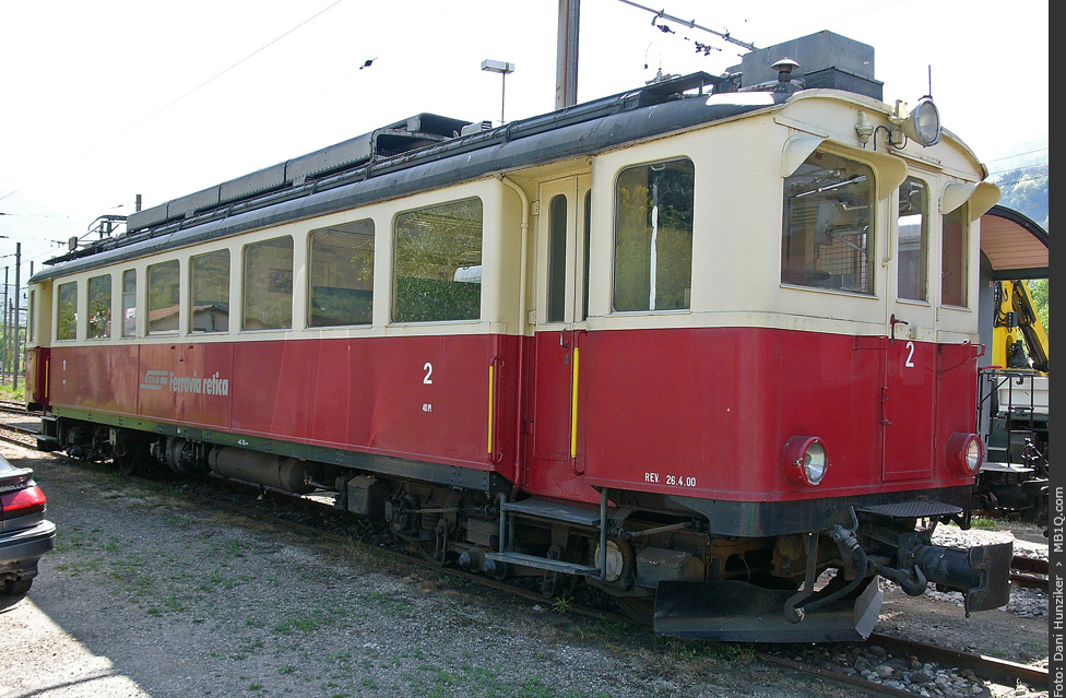 RhB (SEFT) Triebwagen ABe 4/4 42 (FM 2), Castione-Arbedo