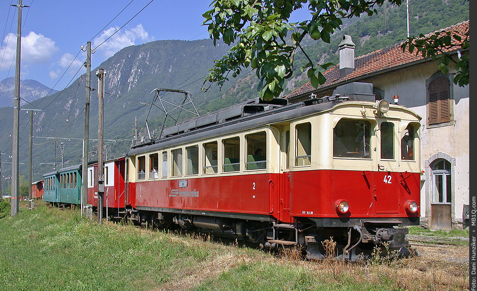 RhB (SEFT) Triebwagen ABe 4/4 42, San Vittore