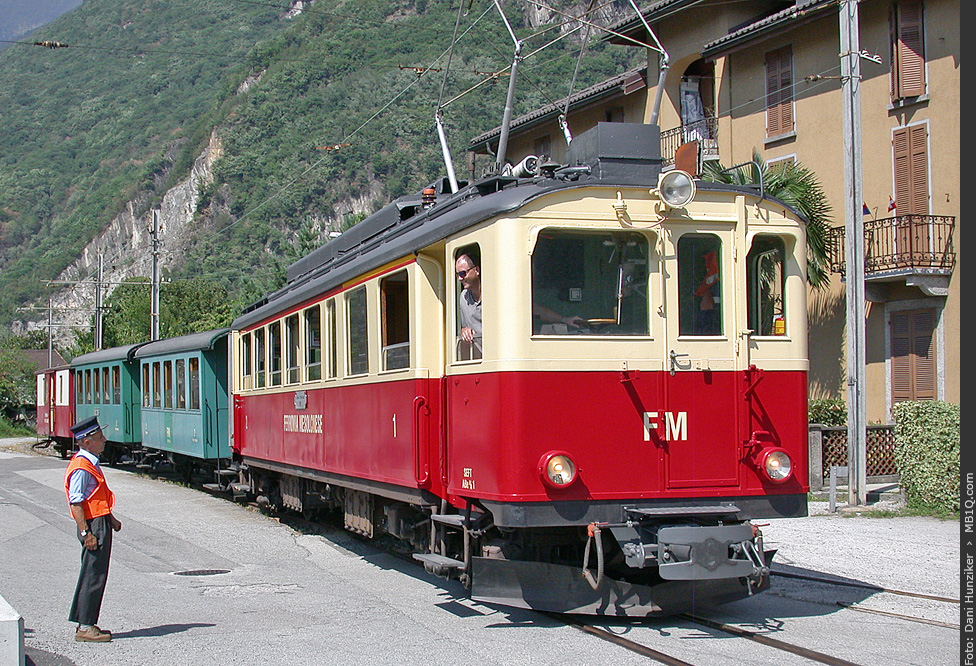 FM (SEFT) Triebwagen ABe 4/4 1, Castione-Arbedo