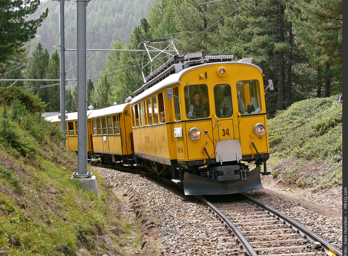 BB Triebwagen ABe 4/4 34, Berninalinia