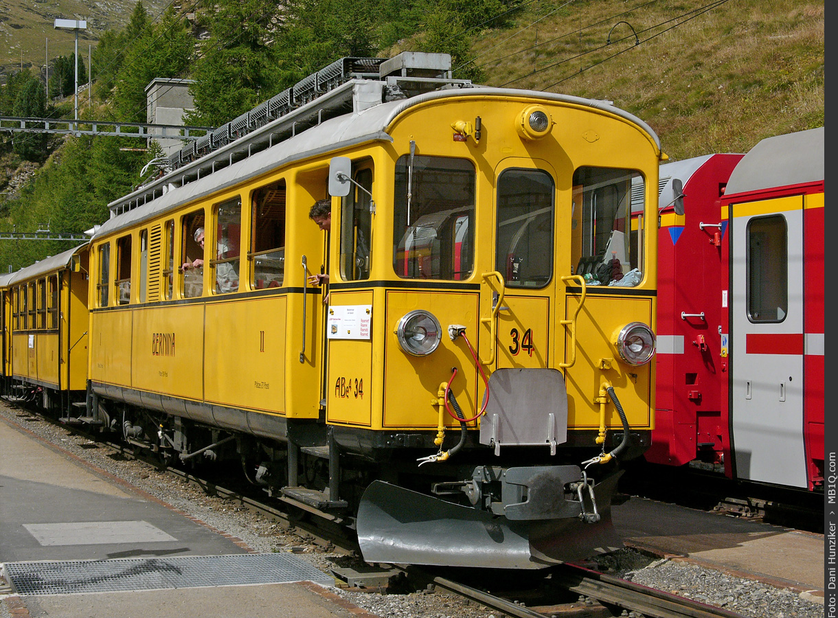 BB Triebwagen ABe 4/4 34, Alp Grüm