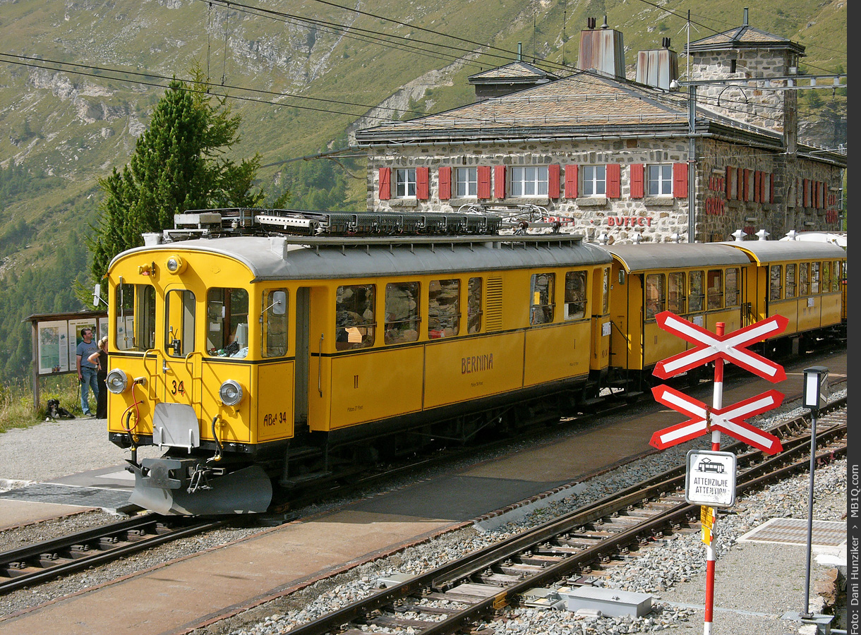 BB Triebwagen ABe 4/4 34, Alp Grüm