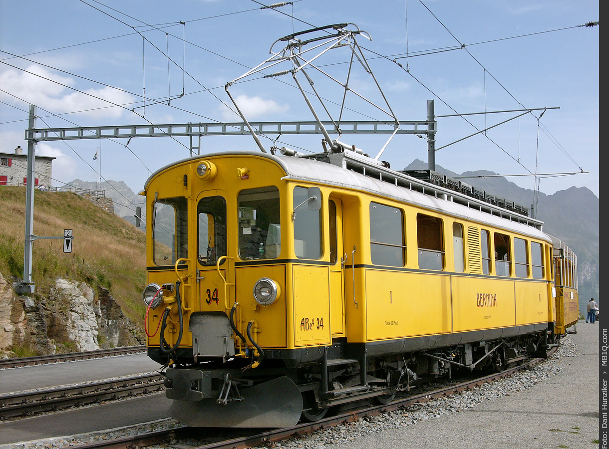 BB Triebwagen ABe 4/4 34, Alp Grüm