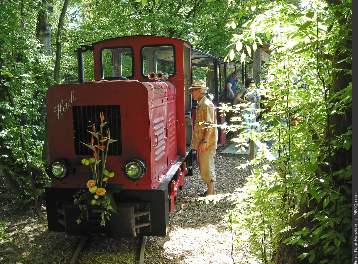 Feldbahnlokomotive LKM Typ Ns2f «Heidi», Rümlang-Letten
