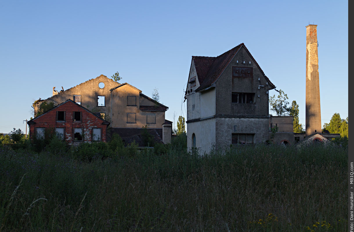 Überbleibsel der alten Spinnerei Jakobstal, Bülach