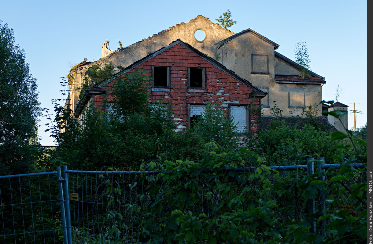 Überreste der alten Spinnerei Jakobstal, Bülach